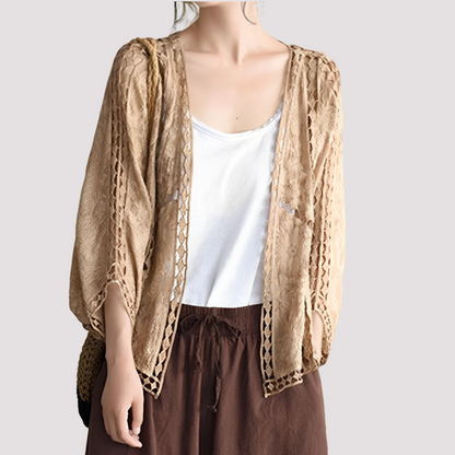 Connie - Stylische Cardigans mit Ausschnitten für Damen