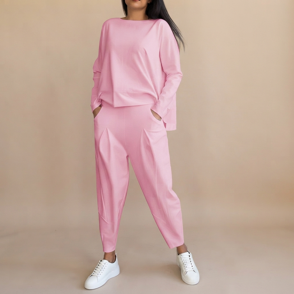 Emilyn - Bequemes Set mit weiter Hose
