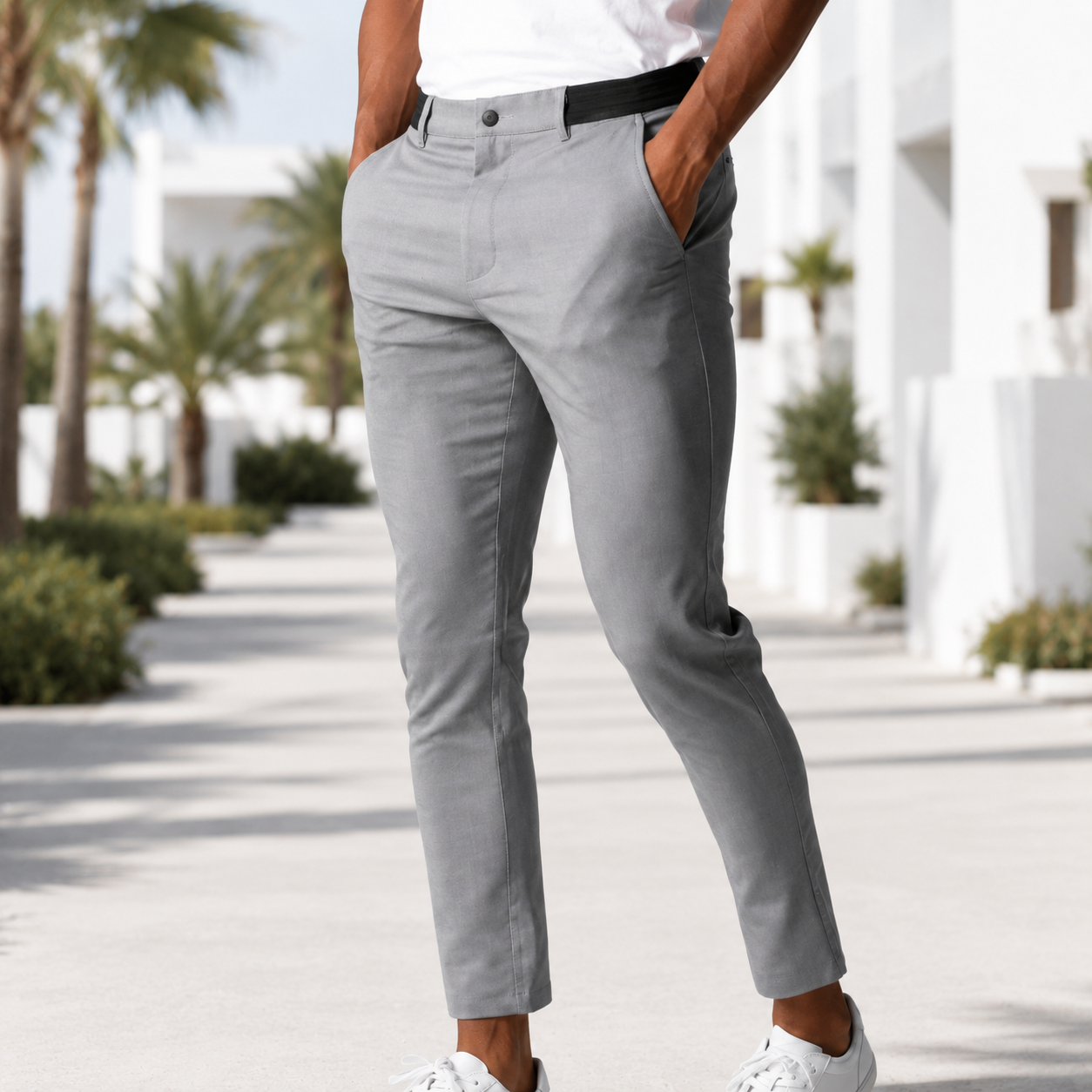 Benyamin - Bequeme Slim-Fit Hose