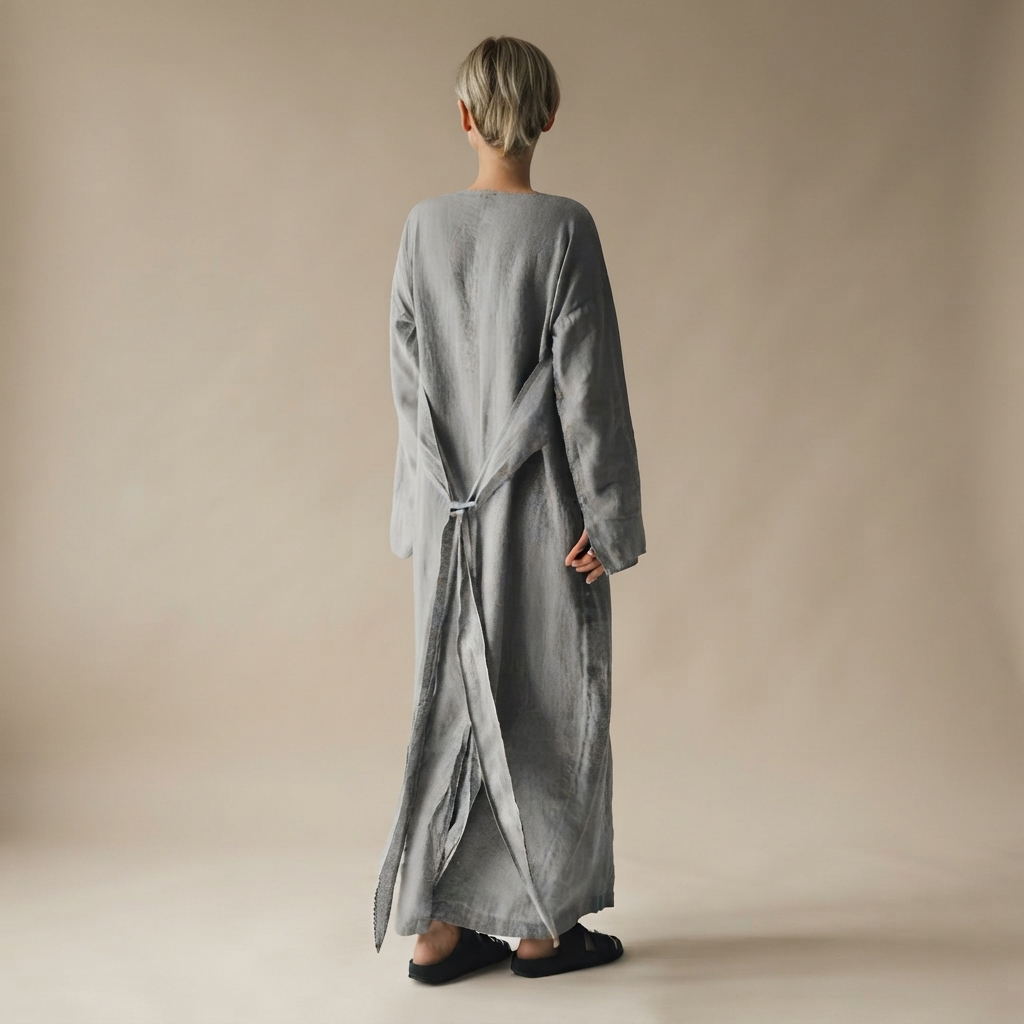 Ashlee - Fließendes Maxikleid ohne Schnürung