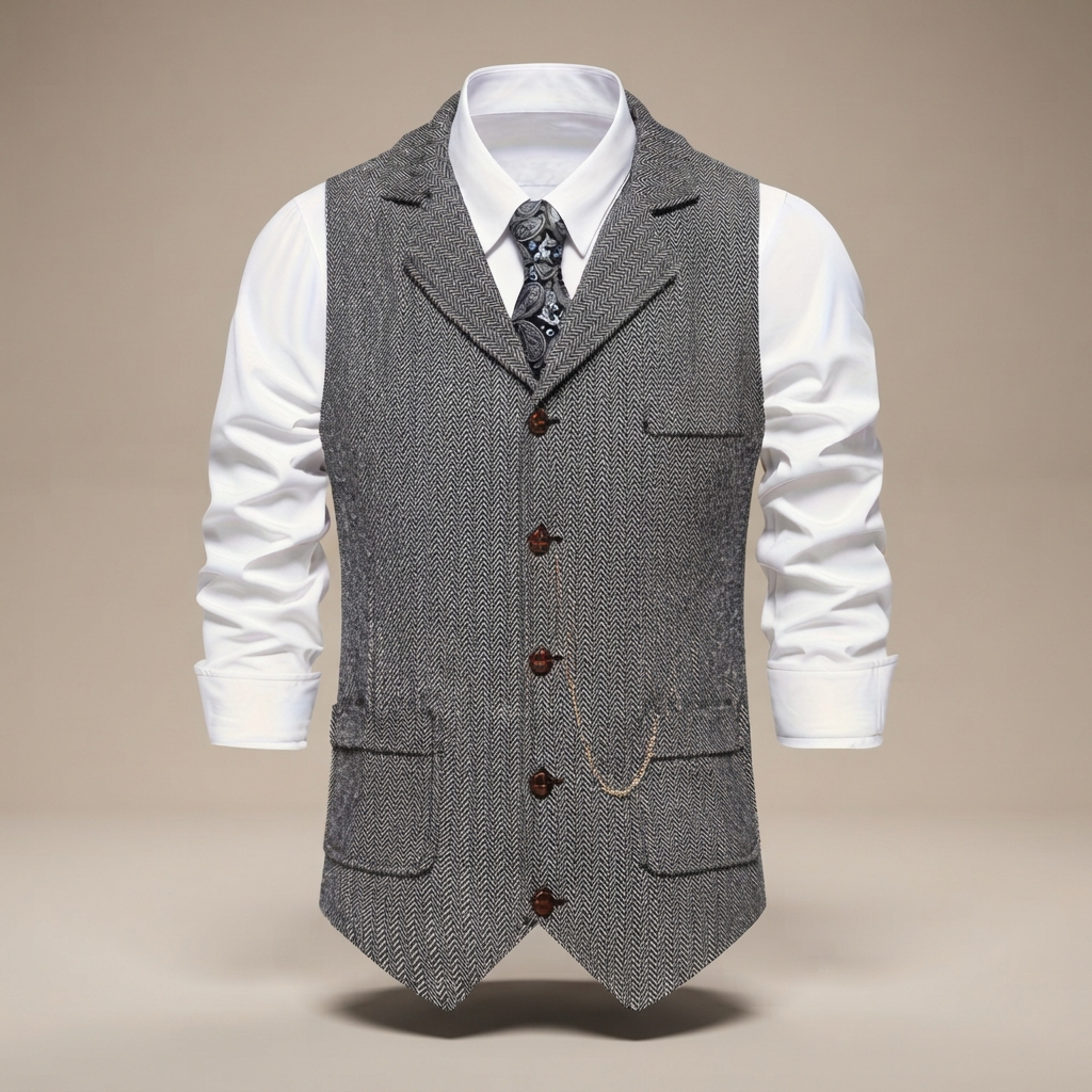 Clayton - Legere Retro-Weste