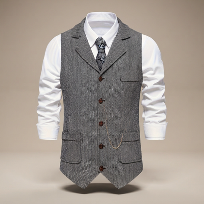 Clayton - Legere Retro-Weste