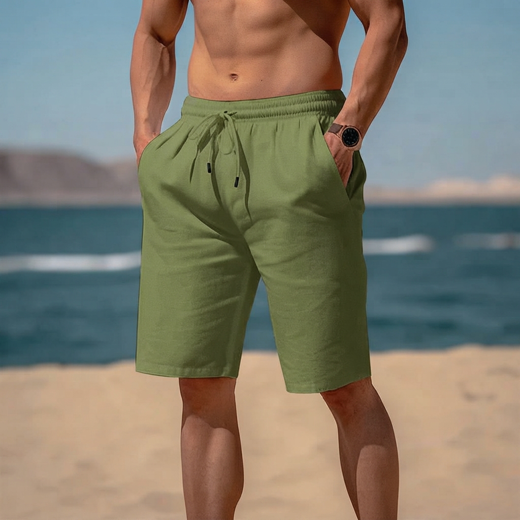 Junziem - Bequeme Shorts mit Kordelzug