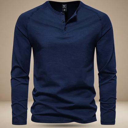 Keyhan - Klassisches Henley-Shirt