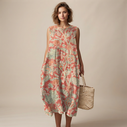 Elisa - Schickes ärmelloses Kleid