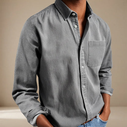 Wynford - Lockere Button-Down-Bluse