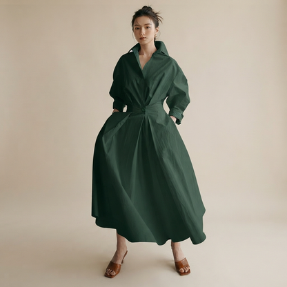 Laverne - Elegantes, leger geschnittenes Midikleid