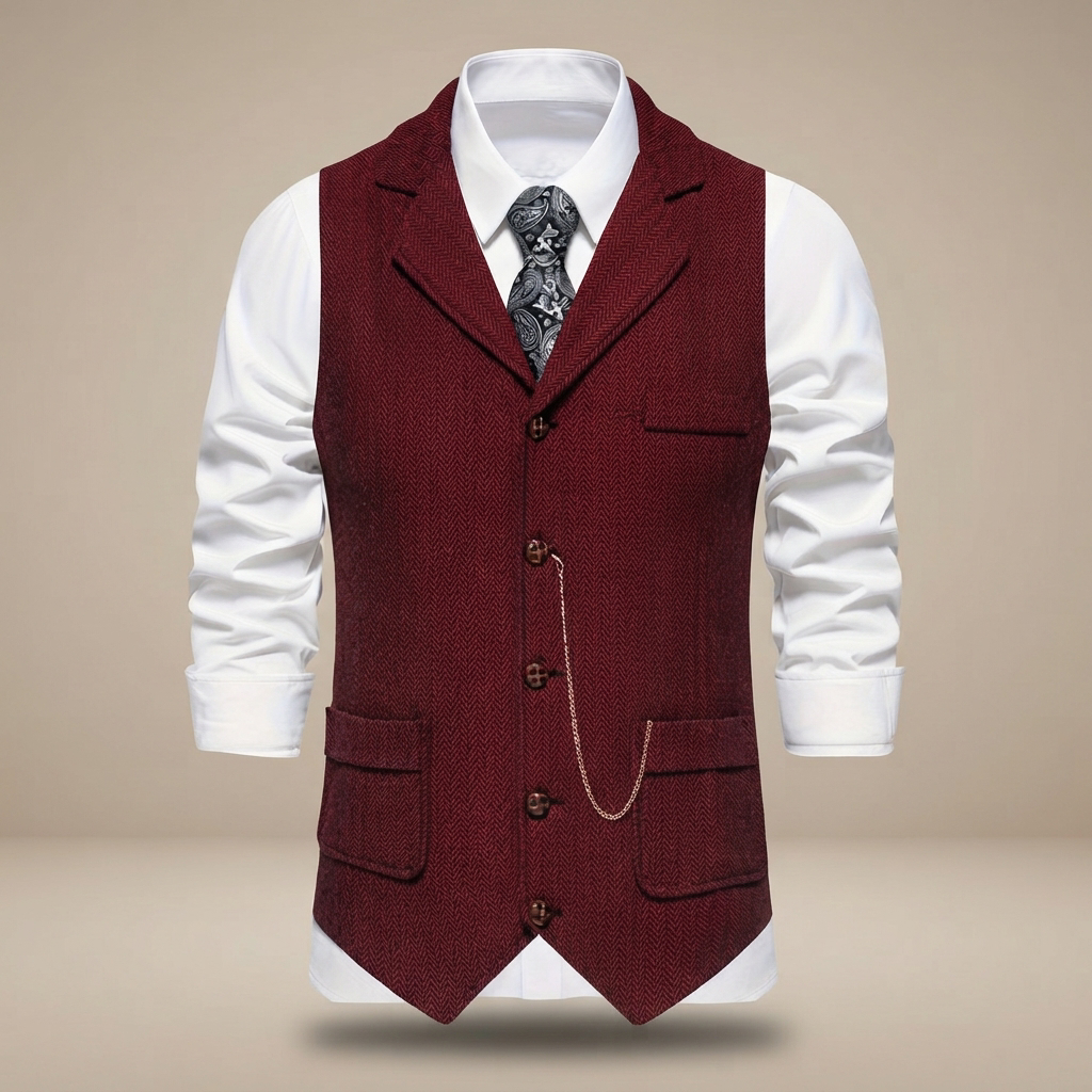 Clayton - Legere Retro-Weste