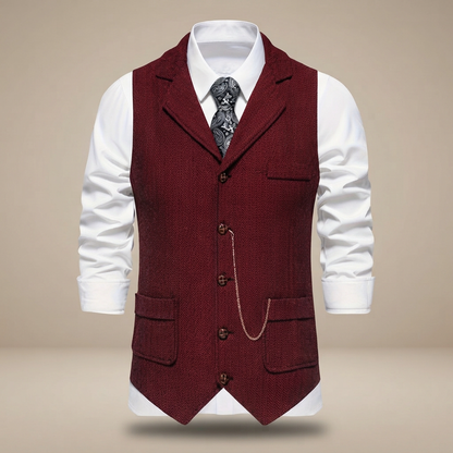 Clayton - Legere Retro-Weste