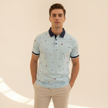 Bedario - Stylisches Freizeit-Poloshirt