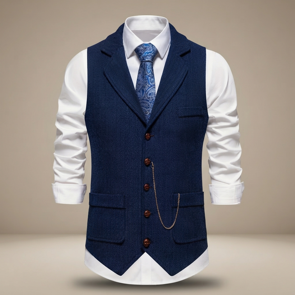 Clayton - Legere Retro-Weste