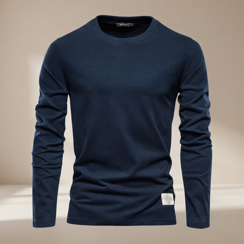 Nelson - Lässiges Shirt mit Rundhals