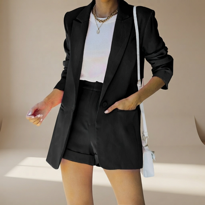 Geraldine - Stilvolles Shorts-Anzug-Set