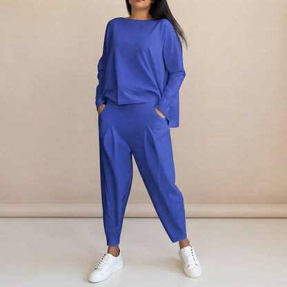 Emilyn - Bequemes Set mit weiter Hose