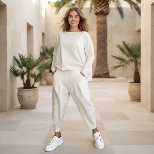 Emilyn - Bequemes Set mit weiter Hose