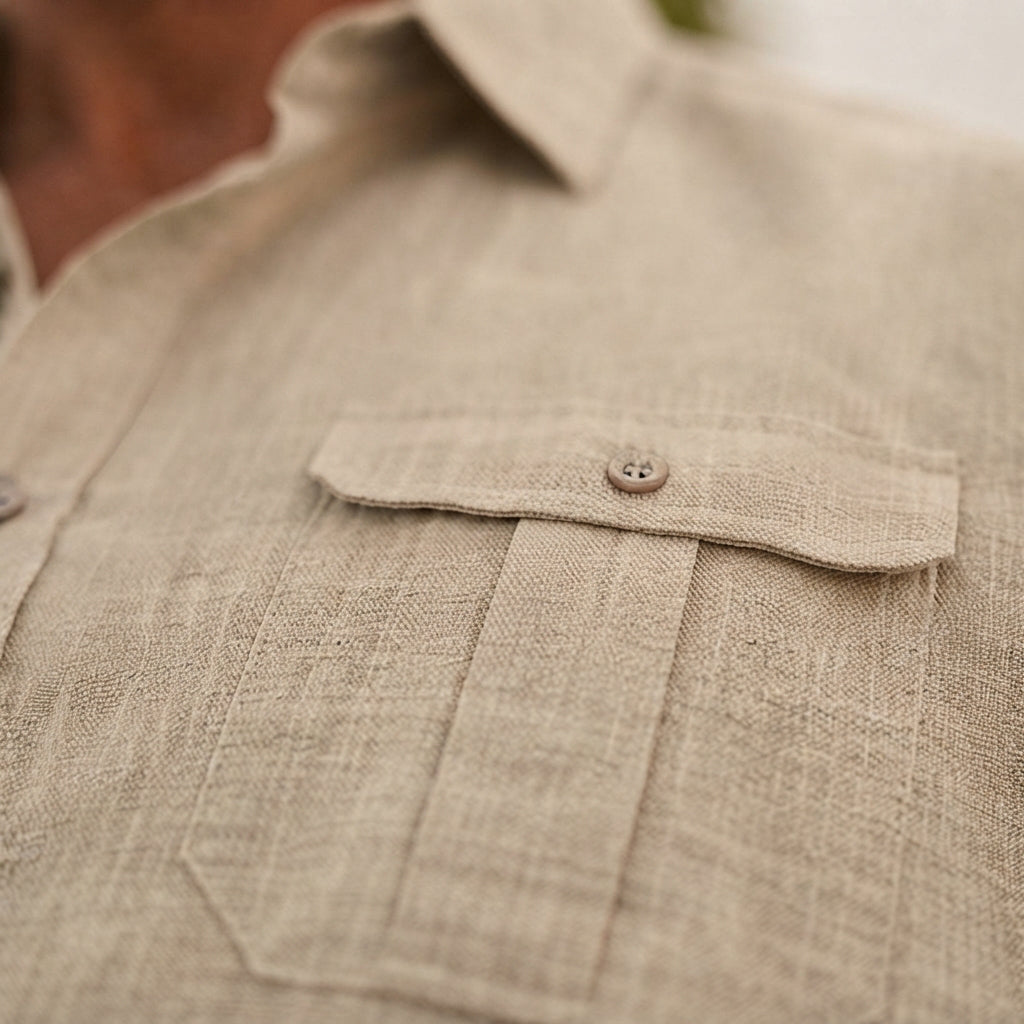 Lewys - Bequemes Button-Down-Poloshirt