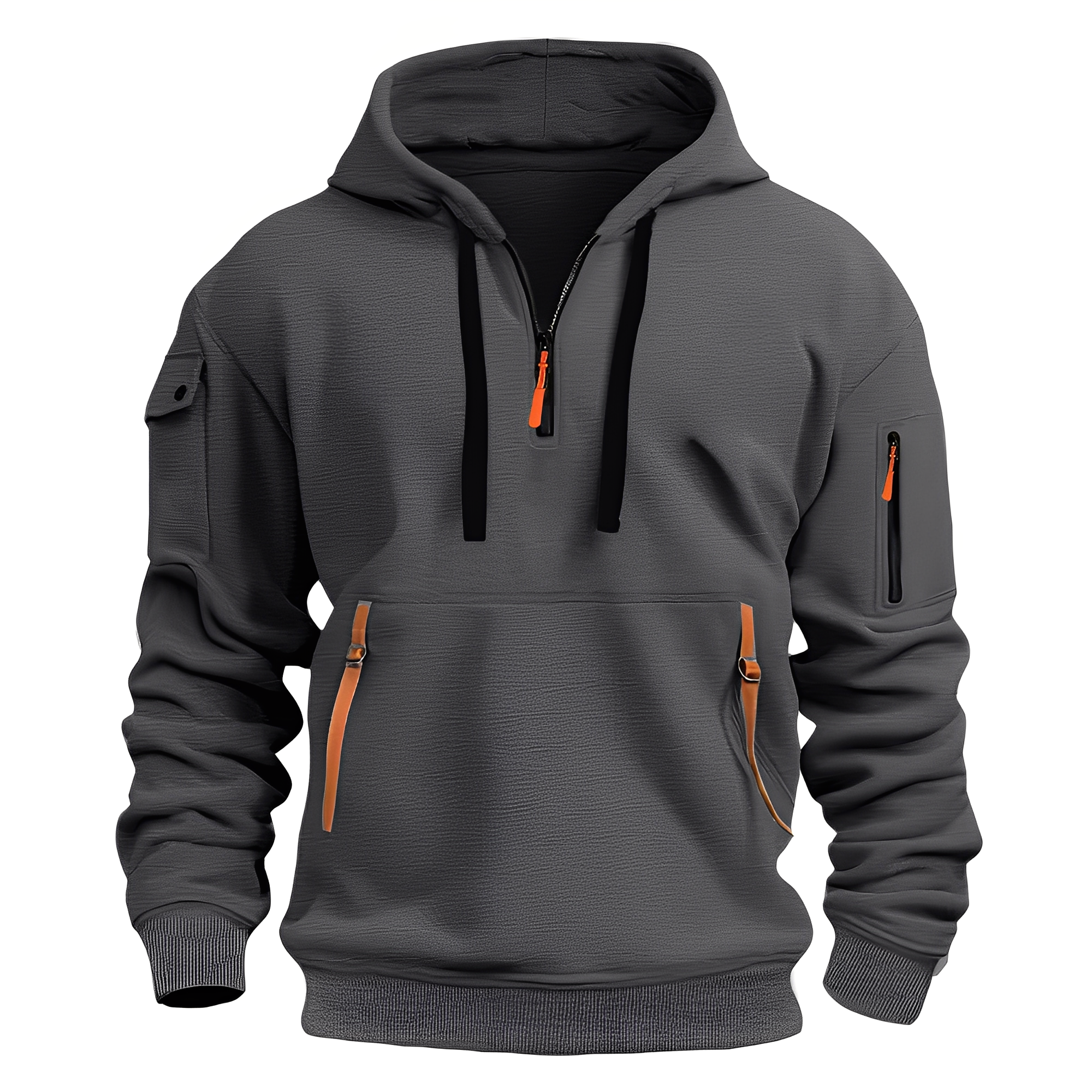 Burton - Moderner Hoodie mit halbem Reißverschluss
