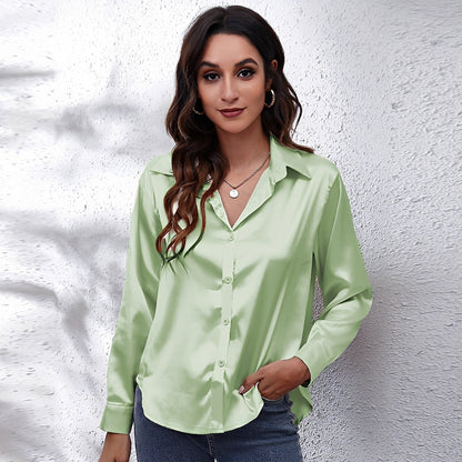 Erica - Moderne Bluse mit langen Ärmeln für Damen