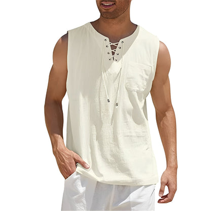 Alexia - Bequemes ärmelloses Tanktop für Herren