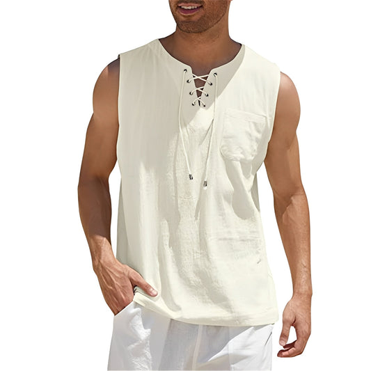 Alexia - Bequemes ärmelloses Tanktop für Herren