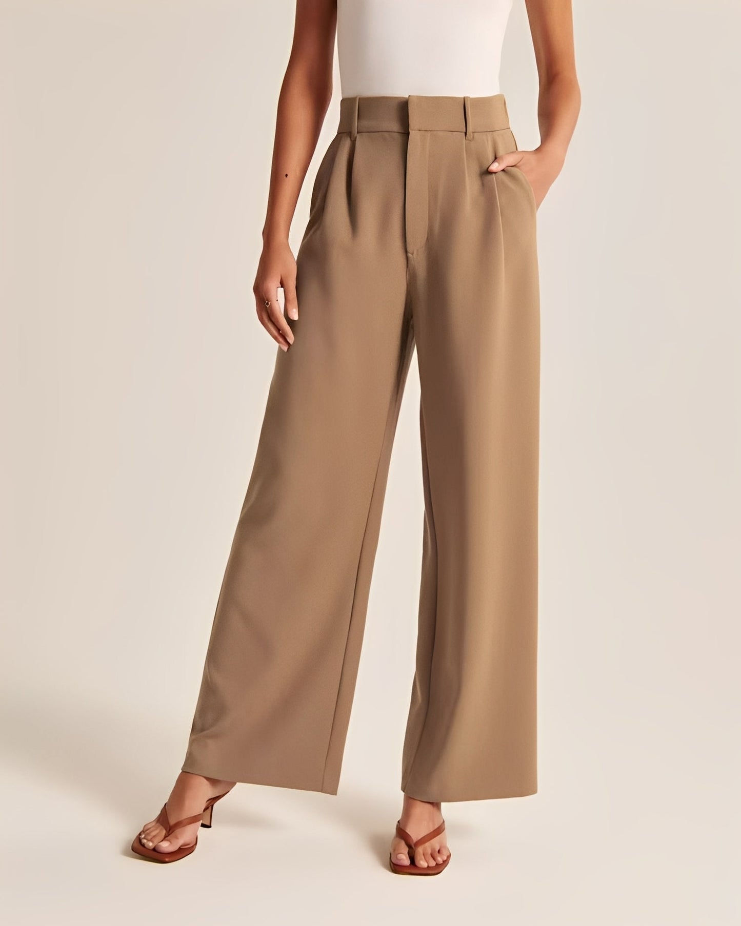Ruth - Elegante Hose mit weitem Bein für Damen