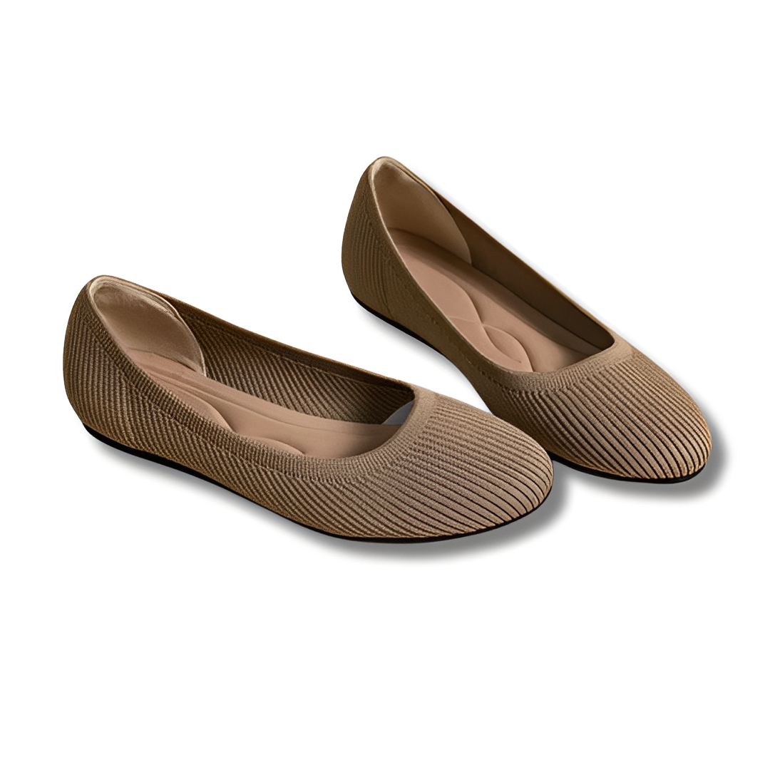 Pietra - Bequeme Schuhe mit runder Spitze für Damen