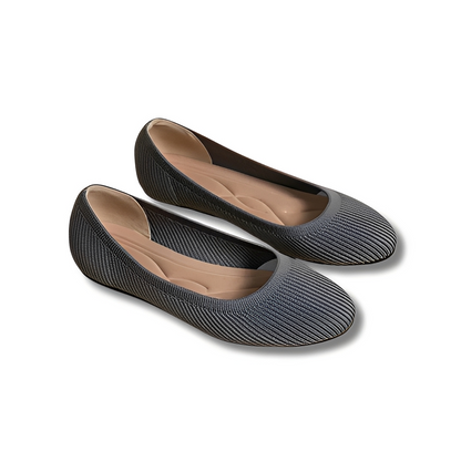 Pietra - Bequeme Schuhe mit runder Spitze für Damen