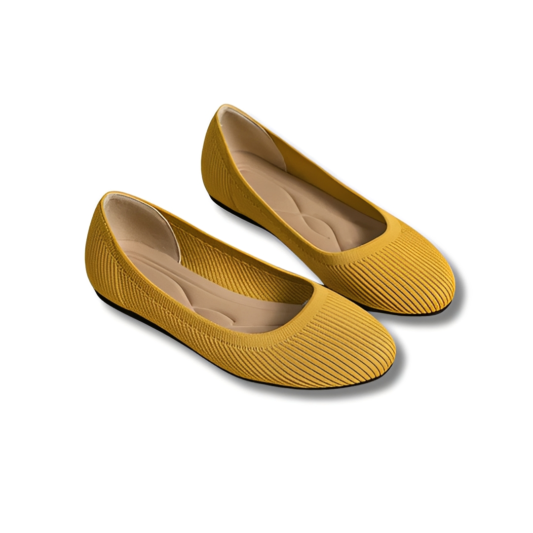 Pietra - Bequeme Schuhe mit runder Spitze für Damen