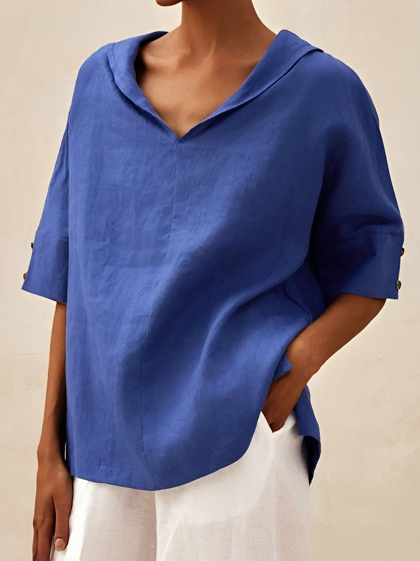 Angie - Lässige und weite Bluse für Damen