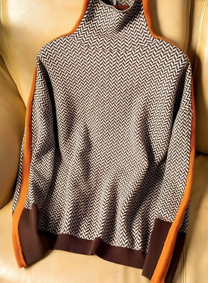 Anita - Eleganter Rollkragenpullover aus Kaschmir für Damen