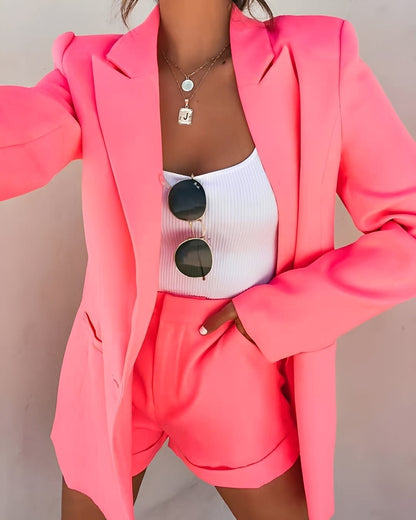 Jessie - Lässiges Blazer- und Shorts-Set für Damen
