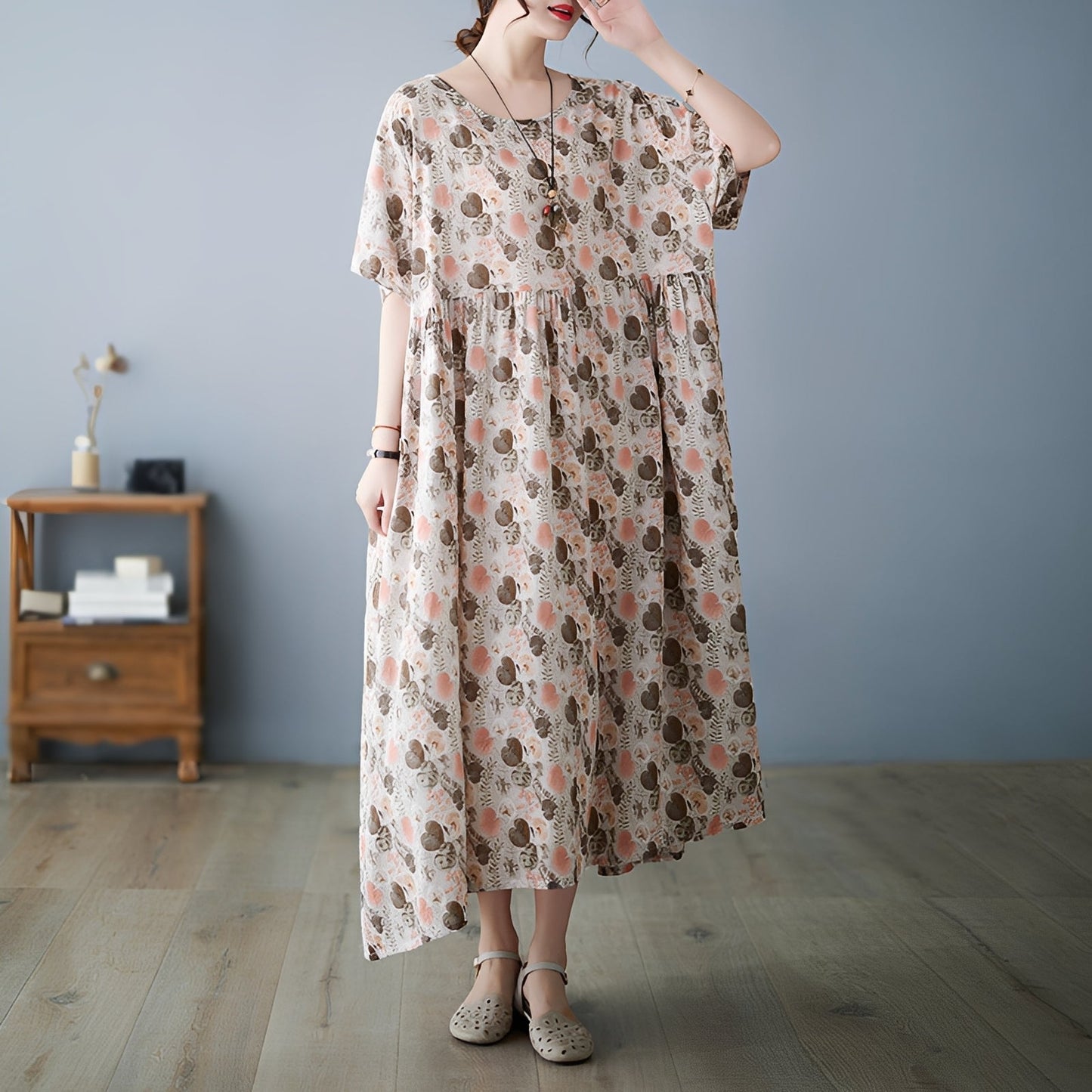 Bonnie - Elegantes und weites Kleid für Damen