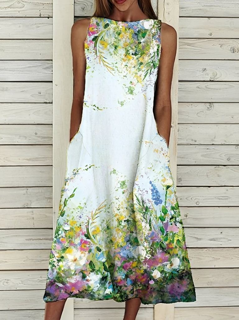 Josephine - Elegantes Kleid mit Blumenmuster für Damen