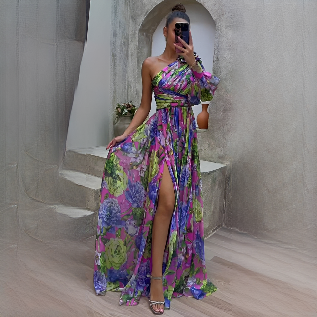 Lisley - Trendiges Blumenkleid für Damen