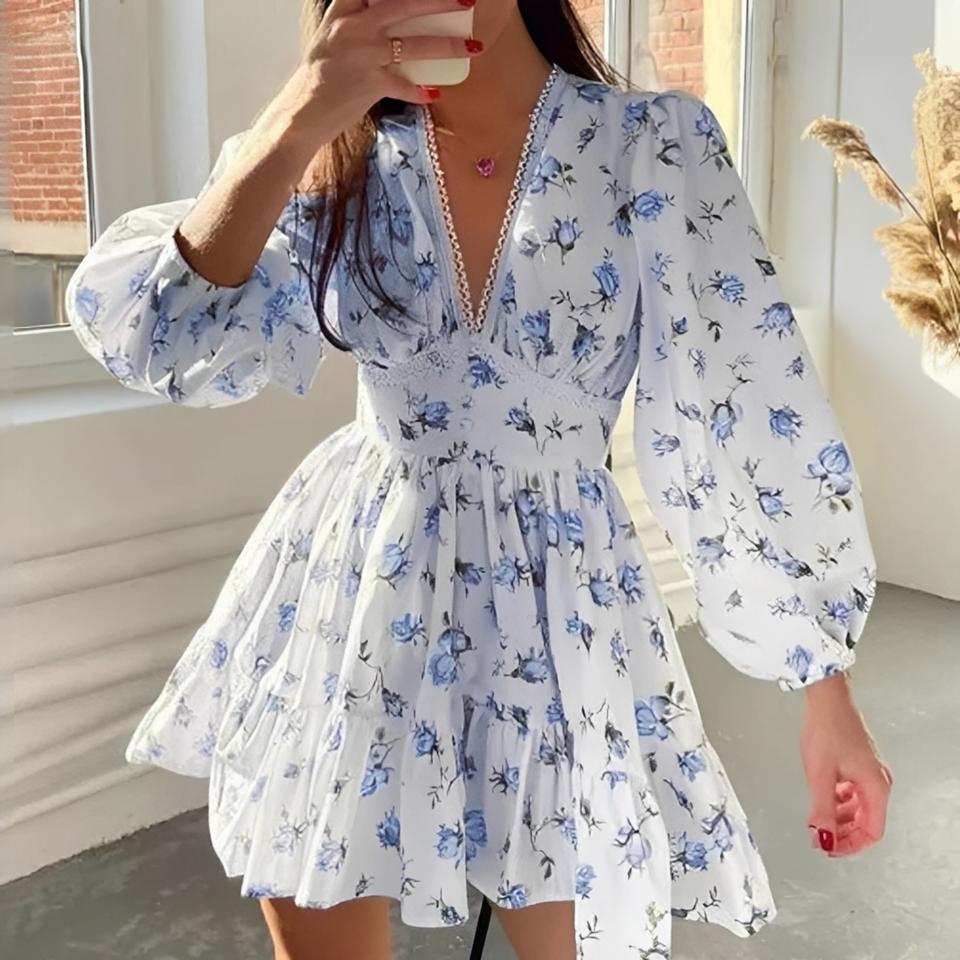 Jessamin - Elegantes Sommerkleid mit Blumenmuster für Damen