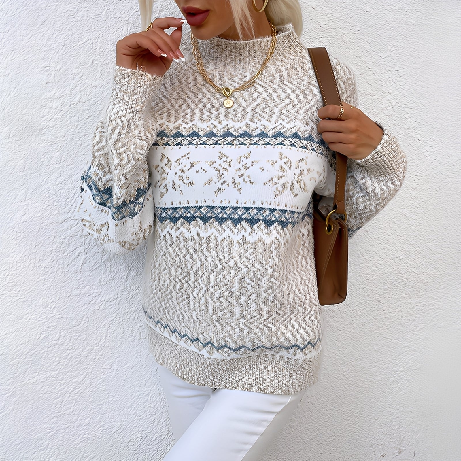 Joselyne - Damenpullover für den Winter