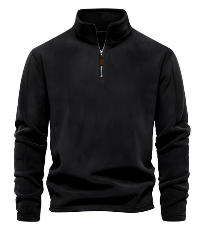 Nicholas - Eleganter Herren-Fleecepullover mit Reißverschluss