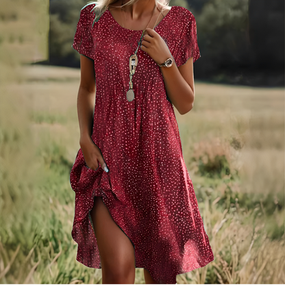Eloise - Elegantes Kurzarmkleid für Damen