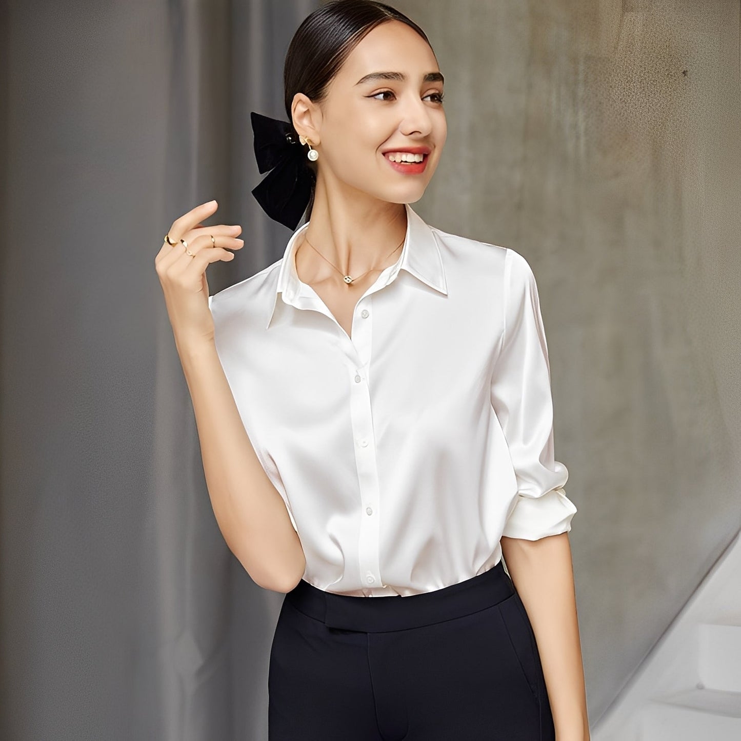 Mauricette - Elegante Blusen mit langen Ärmeln für Frauen
