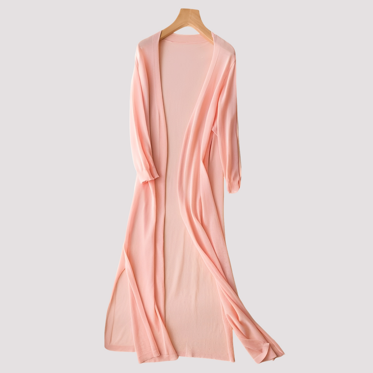 Fannie - Langer lässiger Cardigan für Damen