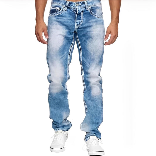 Stefan - Weite gerade Jeans mit Stretch für Herren
