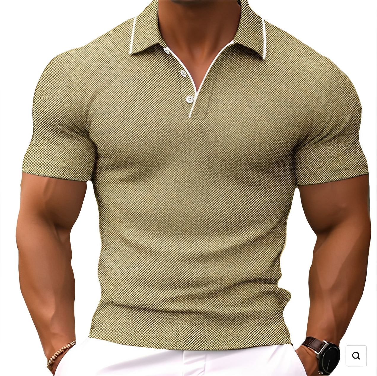 Alvin - Slim-Fit-Polo für Herren