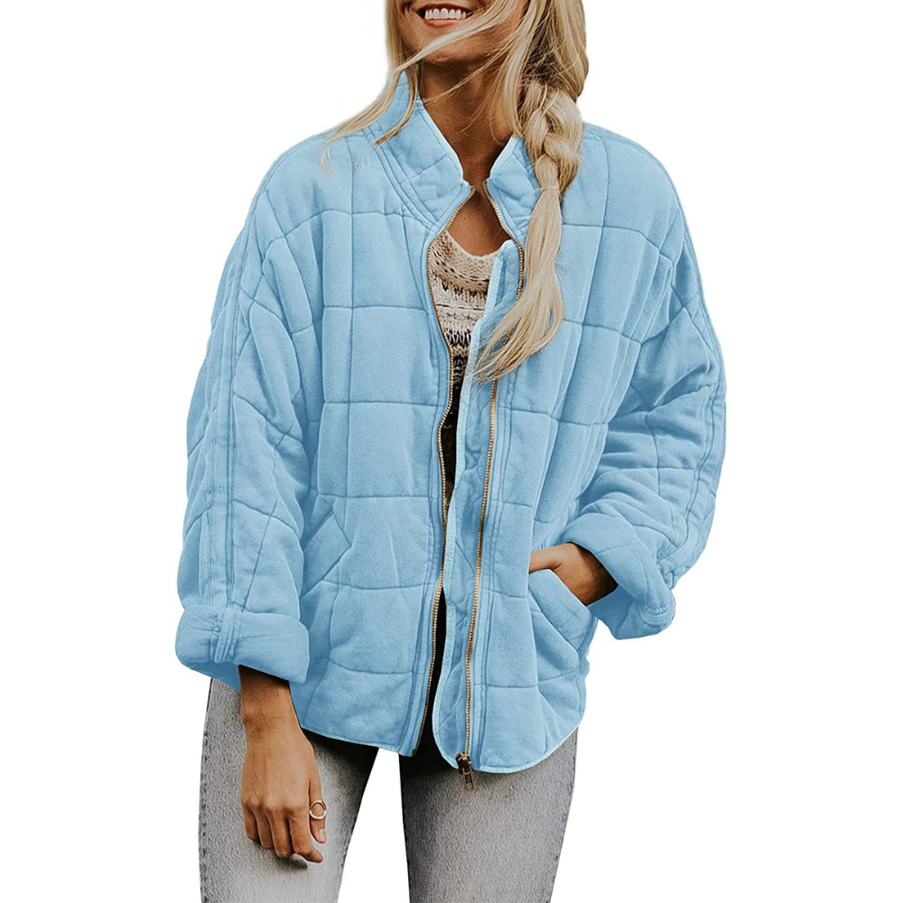 Jordana - Geräumige Daunenjacke mit Taschen für Damen