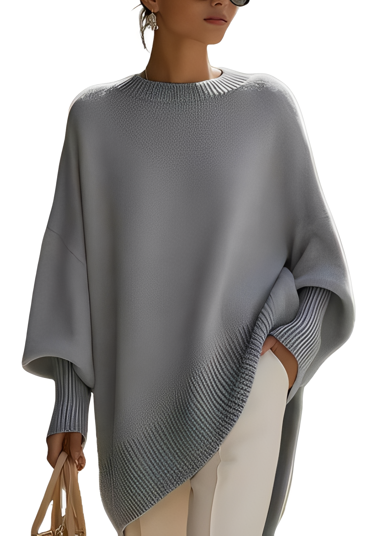 Pamella - Stylischer Kaschmir-Oversize-Pullover für Damen