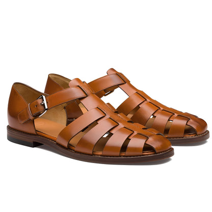 Willard - Elegante Sandalen mit genähter Schnalle für Herren