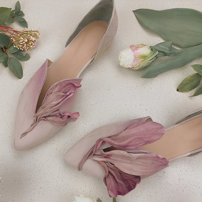 Jennifer - Stilvolle Ballerinas mit Blumenmuster für Damen