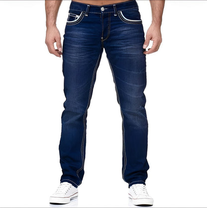 Andy - Elegante Herrenjeans mit Used-Look