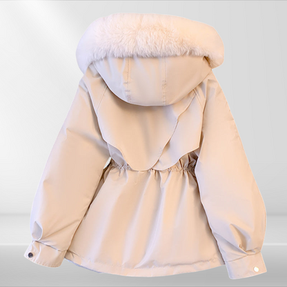Cloe – Damen-Daunenjacke mit abnehmbarem Kragen