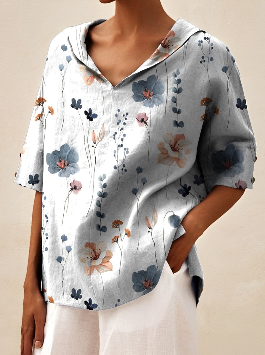 Angie - Lässige und weite Bluse für Damen