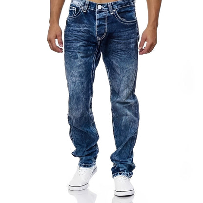 Stefan - Weite gerade Jeans mit Stretch für Herren